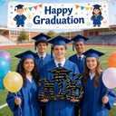 kockuu 2026 Wood Signs Graduation Decorations, Black Graduation Guest Book Signature Board Wood Signs Party Decor for Grad Photo Props Congrats Party Supplies