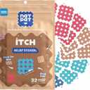 NATPAT Magic Patch Itch Relief Stickers - Insect Bite Patch for Mosquitos, Ticks, Midges, Sandflies, and Bed Bug Bites - Buzzpatch - 32 Count