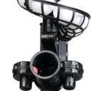 Furlihong Baseball Pitching Machine, 4 Adjustable Angles, 3 Pitch Angles, Power Bank/Battery Powered,for Beginners (Black)