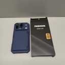 for iPhone 17 Pro Case Wallet with Card Holder (4-5 Cards), Slide Camera Cover, Military Grade Drop Shockproof, Heavy Duty Rugged Women Men Phone Case for iPhone 17 Pro 6.3" 2025, Blue