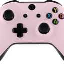 eXtremeRate Replacement Front Housing Shell for Xbox One S/X Controller, Cherry Blossoms Pink Custom Kit Faceplate Cover Case for Xbox Wireless Controller (Model 1708) - Controller NOT Included