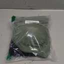 Blooming Jelly Women One Piece Swim Dress Tummy Control Swimsuits Slimming Mesh Sheer Sarong Wraps Bathing Suit (XX-Large, Green and Black)