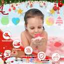 Bath Bomb Advent Calendar 2025,Bath Bombs for 24 Days Christmas Countdown,Bath Bomb Gift Set Christmas Gifts,Women Bubble Bath