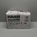 SAS RavenbSafety 66518 6 mil Black Nitrile Disposable Gloves 7 Mil - Large - 10 Pack (10 boxes of 100 each)