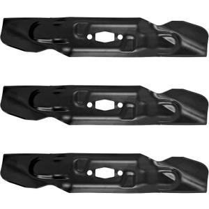 IWIWE 742P05086 Ultra High-Lift Mower Blades 3 Pack for 54" Deck, Replaces 742-05086 CMXGZAM110194, Compatible with Cub Cadet XT1-GT54 ZT1-54 ZT2-54 Craftsman MTD Troy-Bilt