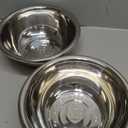 2Pcs 1.3 Gallons Large Dog Bowls - Food Grade Stainless Steel Metal Water Bowl, Ample Capacity & Easy to Clean Food Bowls for Large X-Large Dogs Indoor Outdoor