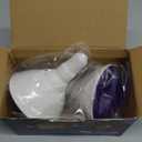 Orange Purple Halloween Light Bulb, 15W(150W Equivalent) LED PAR38 Flood Lights OutdoorE26 Base Colored LED Bulbs For Halloween, Christmas Decorations, Party Holiday Lighting, No-Dimmable, 2 Pack