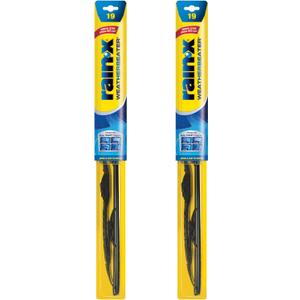 Rain-X 820153 WeatherBeater Wiper Blades, 19" Windshield Wipers (Pack Of 2), Automotive Replacement Windshield Wiper Blades That Meet Or Exceed OEM Quality And Durability Standards