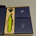 Norelco Philips OneBlade 360 Hybrid Face, Electric Beard Trimmer and Shaver, with 360 Blade Technology, 1x 360 Blade for Face, 5in1 Adjustable Comb, Model QP2724/90 (Black & Lime Green)