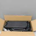 Kitsure Shoe Rack for Closet, Sturdy Shoe Storage for Entryway, Space-Saving Shoe Rack Small and Shoe Shelf, 27.6" Wide, Black