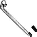 BuleVina Bike Quill Stem 22.2mm x 300mm Clamp 25.4mm Aluminum Alloy and Steel Gooseneck Shape 1 Bolt Road Bicycle Handlebar Stem Y Clamp for Fixed Gear (300mm/11.8 Inch Length)