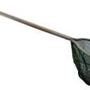 Frabill Bait dealer net 12x10in. 26in. Handle 3528, Premium Landing Net, Multi, One Size,Black and Grey