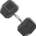 CAP Barbell Coated Dumbbell Weight, Single, Various Sizes (70 Pound)