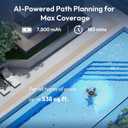 (2026 Upgrade) BUBLUE F10 Pool Surface Skimmer Robot, Pool Cleaner with App Control,Powerful Suction,5L Filter, Dual Cleaning Modes, AI Navigation,Ideal for In-Ground & Above-Ground Pools,Space Gray