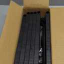 Kitsure Extra-Long Shoe Rack for Closet, Shoe Organizer for Front Door Entrance, Stackable Shoe Shelf, Detachable Closet Organizers and Storage, 39.0" Wide - 3 Tier, Black