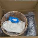 Floor Lamp for Living Room Bedroom Farmhouse Arc Rattan Boho Standing Lamp with Remote Dimmable Black Wicker Bamboo Lamp Shade Floor Light Adjustable Tall Lamp Industrial Floor Lamps Bohemian