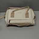 LOVEVOOK Laptop Backpack for Women 15.6 Inch, Travel Backpack with USB Charging Port Large Capacity Laptop Bag, Waterproof Bag for Business College Airline Approved Work Backpack(Beige) (Beige&khaki&black)