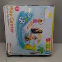 Intex Gator 6.6' x 5.6' x 4" Outdoor Inflatable Kiddie Pool Water Play Swim Center