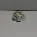 NDS 910B, 4 In. Round Grate Drain Cover, with PVC Collar, Connects to 3 Inch Drain Pipe & 4 Inch Drain Fittings, for Small Lawns, Landscaping and Patios, Satin Brass