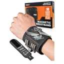 RAK Magnetic Wristband for Tools - Premium Tool Belt for Holding Screws Nails with Powerful Magnets, Birthday Gifts for Men, Cool Gadgets Stuff Gifts for Dad, Husband, Grandpa, Handyman, Him