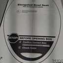 KOHLER 20110-0 Brevia, Slow Close Toilet Seat, Elongated Toilet Seat, Grip-Tight Bumpers Quick-Attach Hardware, White
