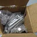 8"/10"/12" Boat Cleats, 316 Stainless Steel Open Base Marine Dock Rope Cleats with Backing Plates and Two Types Screws, Compatible with Kayak, Yacht, Pontoon, Nautical Decor