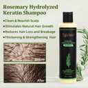 Tgideas Rosemary Biotin Shampoo for Thinning Hair, Volume & Strengthening | Volumizing Formula with Rosemary Helps Nourish Scalp, Reduce Breakage & Create Fuller-Looking Hair, Color Safe Vegan Care, 220 ml each