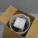 HiBay 17.75 Touch Table Lamp with Charging Station, 3-Way Dimmable 800LM Bedside Lamps with USB-A/USB-C Ports & AC Outlet, Modern White LED Nightstand Light with Beige Linen Shade for Bedroom Office