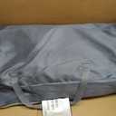 Foldable Baby Playpen Portable Travel Play Yard, Dark Gray,  50"x50"