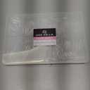 UNA GELLA Short Almond Nail Tips 15 Sizes 300PCS Pre-Etched Soft Gel Clear Nail Tips Easy DIY Salon Short Almond Press On Nails Snug Fit Acrylic Fake Tips Extensions Long-Lasting Hold