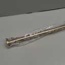Ivilon Tension Curtain Rod - Spring Tension Rod for Windows or Shower, 54 to 90 Inch. Warm Gold
