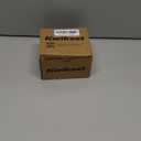 Kwikset 660 Contemporary Deadbolt Deadbolt Lock, Matte Black Square Exterior Keyed Front Entry Door, Pick Resistant SmartKey Rekey Security, Single Cylinder Dead Bolt