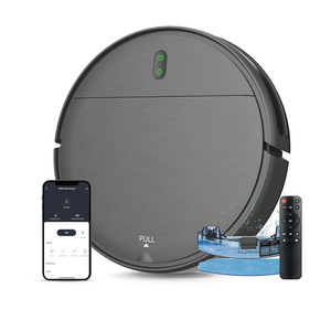 MAMNV Robot Vacuum and Mop Combo, WiFi/App, Vacuum and Mop Robot with Schedule, 2 in 1 Mopping Robot Vacuum with Watertank and Dustbin, Self-Charging, Slim, Ideal for Hard Floor, Pet Hair, Carpet