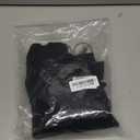 VICHYIE Women Mock Neck Ribbed Bodycon Dress Long Sleeve Mini Pencil Dresses (Medium, Black)