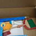 Melissa & Doug Dust Sweep Mop, 6-Pc. Toddler Cleaning Set with Kids Broom & Accessories, Preschool Learning Activities & Kids Toys for Girls & Boys 3+