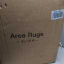 Valenrug Area Rugs 9x12 Living Room, Large Washable Rug Non Slip, Beige
