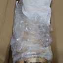 Inweder Metal Gold Trumpet Vase - 2 Pcs Tall Tabletop Vases for Centerpieces, 20.8in, Flower Stand for Wedding, Birthday, Home Decor