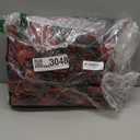 Highline Bedding Co. Flannel Sheet Set Twin Size- 100% Turkish Cotton, Double-Brushed, Ultra-Soft, Plush, Cozy 3-Piece Set (Dover Plaid, Red and Black)