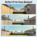 Portable Volleyball Net Set for Backyard & Beach, Adjustable Width (32/26/20FT) & Height, Anti-Sag Tension Design, Metal Stakes for Outdoor Stability, PU Volleyball with Pump, Scoreboard and Carry Bag