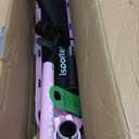 Aero iSporter Kids Electric Scooter | Hand Accelerator & LED Lights | Electric scooters for Boys Girls Ages 6-12 | Rubber Deck Mat, Battery Indicator& Adjustable Heights