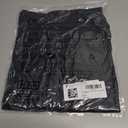 Yousify Womens Asymmetric V Neck Shirts Long Sleeve Fall Dressy Casual Button Down Tunic Tops Business Loose Fit Blouses (Black, M)