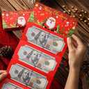Christmas Cash Gift Envelopes, 2026 New DIY Creative Christmas Card Money Holders for Cash Surprise Envelope with 10 Slots for, Party Gifts for Men Women Girls Boys-1PCS