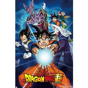 2 x Trends International Dragon Ball Super - Groups Wall Poster, 22.375" x 34", Unframed Version
