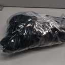 Molilove Women's Vintage Short Denim Jumpsuit Long Sleeve Button Down Jean Jumpsuit Romper with Pocket Sexy Going Out Outfits (Medium, Black)