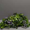 5 Pcs Purple Wisteria Garland Artificial Flower Arch Floral Garland Decor Fake Hanging Flowers for Wedding Arch