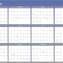 AT-A-GLANCE 2026 Wall Calendar, Dry Erase Wall Planner, Monthly, 48" x 32", Extra Large, Vertical/Horizontal, Reversible, 12-Month, Blue (A1152-26)