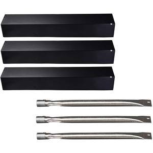 PN2311(3-Pack) SA4051(3-Pack) 15 3/8" Heat Plate and Burners Replacement for Brinkmann 8300,810-7231-W, 810-8300, 810-8300-W, 810-8410-F, 810-8410-S, 810-9415-F, 810-9415-W