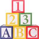 6 Pcs ABC Friend Street Party Decoration 30 x 30 cm Alphabet back to school party decorationsGraduation Favor Balloon Box Toy Inspire Birthday Party Decor for Celebration Christmas New Year