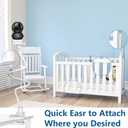 Baby Monitor Holder Mount for Tapo C220/C201,Kasa Camera EC70/EC71/KC410S