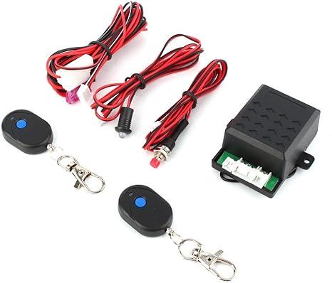 1 Set Universal Auto Car Remote Central Lock Immobilizer Alarm System Anti Theft Keyless Entry System with Remote Controllers